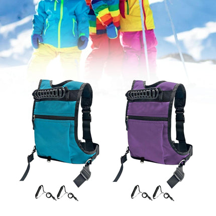 Ski and Snowboard Harness for Kids Skateboard Training Equipment Ski Harness Blue