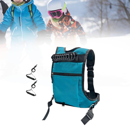 Ski and Snowboard Harness for Kids Skateboard Training Equipment Ski Harness Blue