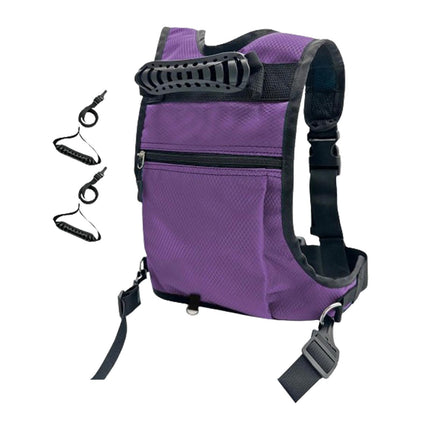 Ski and Snowboard Harness for Kids Skateboard Training Equipment Ski Harness Purple