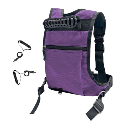 Ski and Snowboard Harness for Kids Skateboard Training Equipment Ski Harness Purple