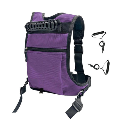 Ski and Snowboard Harness for Kids Skateboard Training Equipment Ski Harness Purple