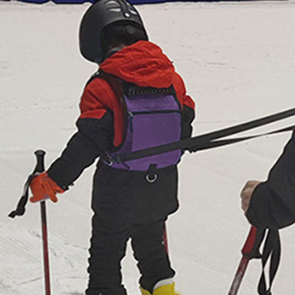 Ski and Snowboard Harness for Kids Skateboard Training Equipment Ski Harness Purple