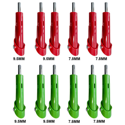 Weight Stack Pin Universal Steel Selector Pin Replacement for Fitness Device Green 9.5MM