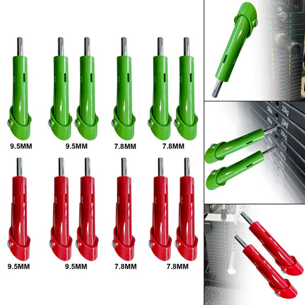 Weight Stack Pin Universal Steel Selector Pin Replacement for Fitness Device Green 9.5MM