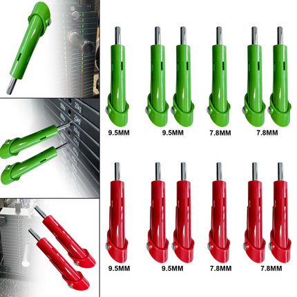 Weight Stack Pin Universal Steel Selector Pin Replacement for Fitness Device Green 9.5MM