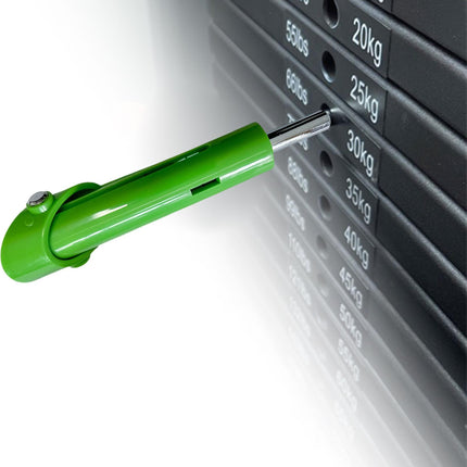 Weight Stack Pin Universal Steel Selector Pin Replacement for Fitness Device Green 7.8MM