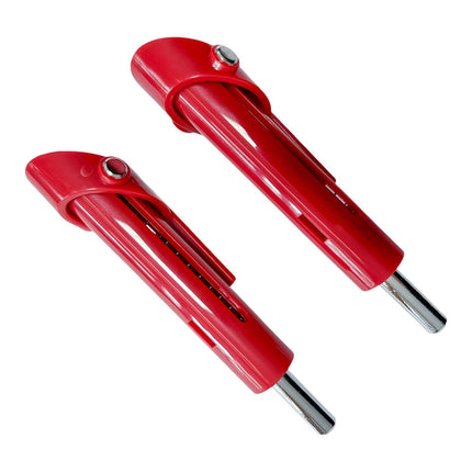Weight Stack Pin Universal Steel Selector Pin Replacement for Fitness Device 2Pcs Red 9.5MM