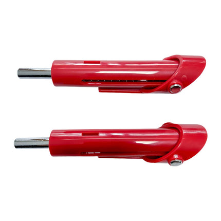 Weight Stack Pin Universal Steel Selector Pin Replacement for Fitness Device 2Pcs Red 9.5MM