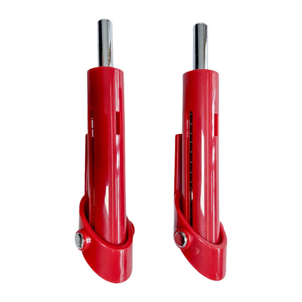Weight Stack Pin Universal Steel Selector Pin Replacement for Fitness Device 2Pcs Red 9.5MM