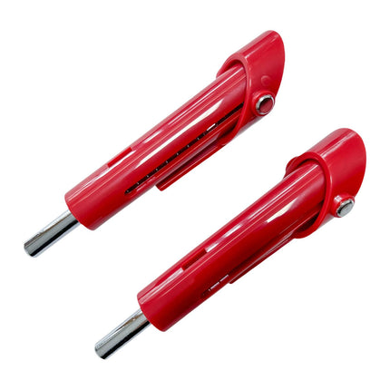 Weight Stack Pin Universal Steel Selector Pin Replacement for Fitness Device 2Pcs Red 9.5MM