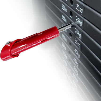 Weight Stack Pin Universal Steel Selector Pin Replacement for Fitness Device Red 7.8MM