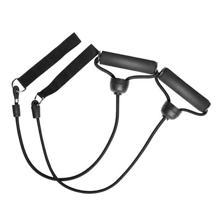 2x Trampoline Resistance Bands Workout Women Men Exercise Bands with Handles