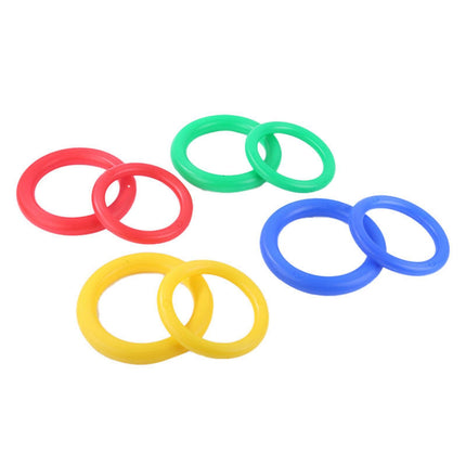 10Pcs Watermelon Display Stands Fixing Circles for Dining Room Grocery Store Red