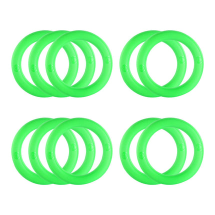 10Pcs Watermelon Display Stands Fixing Circles for Dining Room Grocery Store Green