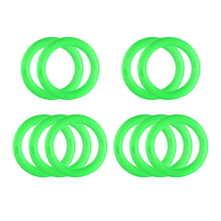 10Pcs Watermelon Display Stands Fixing Circles for Dining Room Grocery Store Green