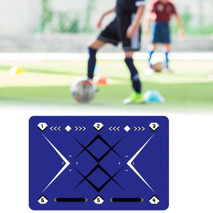 Football Footstep Training Mat Pad Ball Control Training for Athletes Adults Purple