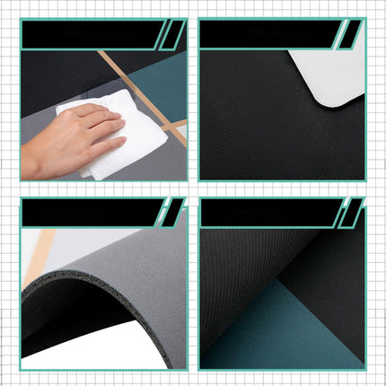 Football Footstep Training Mat Dribble Training Mat for Kids Children Adults Black