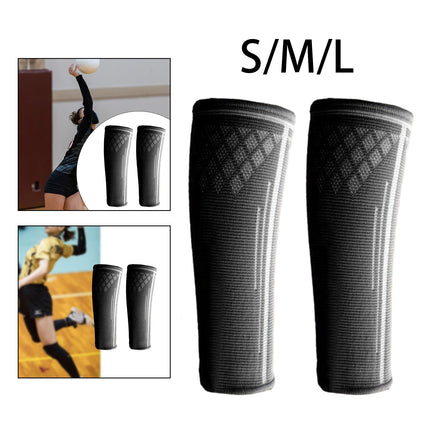 2 Pieces Volleyball Arm Sleeves Volleyball Arm Protectors for Outdoor Sports S
