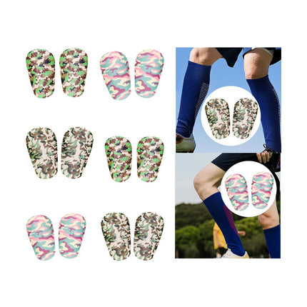 2x Mini Soccer Shin Guards Shin Pads Protector Shin Protection Kids Children S Style A