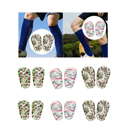2x Mini Soccer Shin Guards Shin Pads Protector Shin Protection Kids Children S Style A