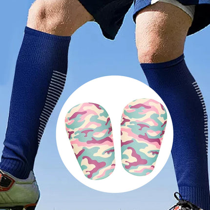 2x Mini Soccer Shin Guards Shin Pads Protector Shin Protection Kids Children S Style B