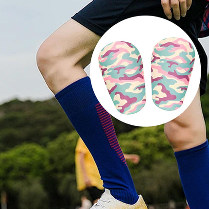 2x Mini Soccer Shin Guards Shin Pads Protector Shin Protection Kids Children S Style B