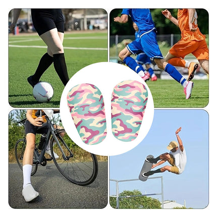 2x Mini Soccer Shin Guards Shin Pads Protector Shin Protection Kids Children S Style B