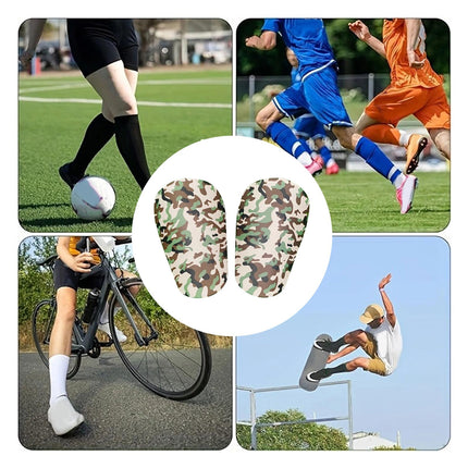 2x Mini Soccer Shin Guards Shin Pads Protector Shin Protection Kids Children S Style C