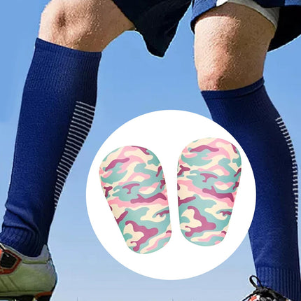 2x Mini Soccer Shin Guards Shin Pads Protector Shin Protection Kids Children XS Style B