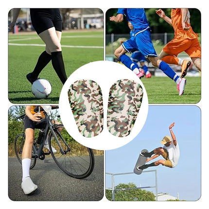2x Mini Soccer Shin Guards Shin Pads Protector Shin Protection Kids Children XS Style C