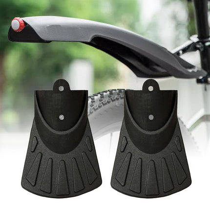 2x Bike Fender Fish Tail Cover Mudflap Protection for Bicycle Sports Outdoor