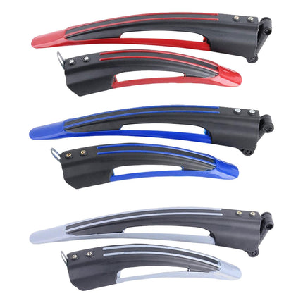 Mountain Bike Fenders Full Cover Repair Parts Rainproof Front/Rear Mudguards Red