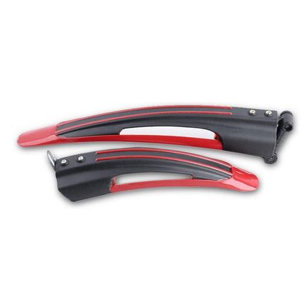Mountain Bike Fenders Full Cover Repair Parts Rainproof Front/Rear Mudguards Red