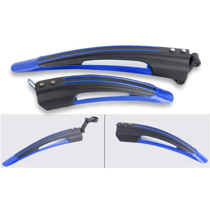 Mountain Bike Fenders Full Cover Repair Parts Rainproof Front/Rear Mudguards Blue