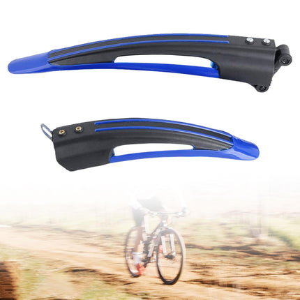 Mountain Bike Fenders Full Cover Repair Parts Rainproof Front/Rear Mudguards Blue