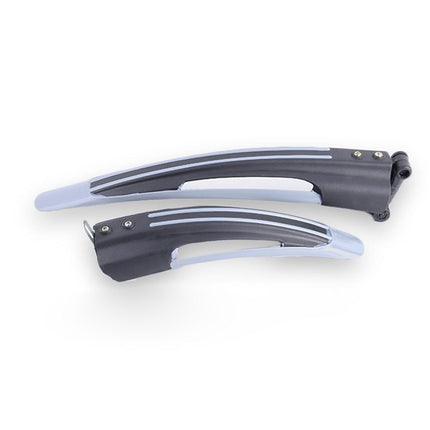 Mountain Bike Fenders Full Cover Repair Parts Rainproof Front/Rear Mudguards Gray