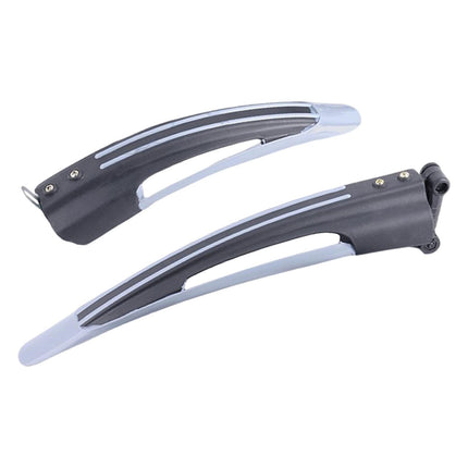 Mountain Bike Fenders Full Cover Repair Parts Rainproof Front/Rear Mudguards Gray