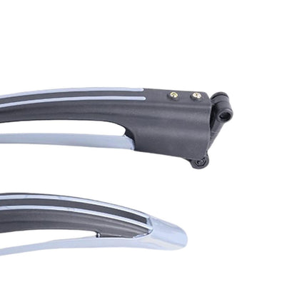 Mountain Bike Fenders Full Cover Repair Parts Rainproof Front/Rear Mudguards Gray