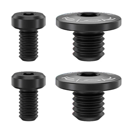 4Pcs Bicycle Brake Lever Screws Set Road Bike Bike Oil Cylinder Cover Screws Black