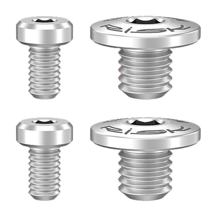 4Pcs Bicycle Brake Lever Screws Set Road Bike Bike Oil Cylinder Cover Screws Titanium Color