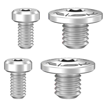 4Pcs Bicycle Brake Lever Screws Set Road Bike Bike Oil Cylinder Cover Screws Titanium Color