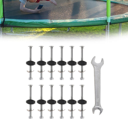 12x Trampoline Screws Sturdy Stability Tool 83mm Long Trampoline Accessories