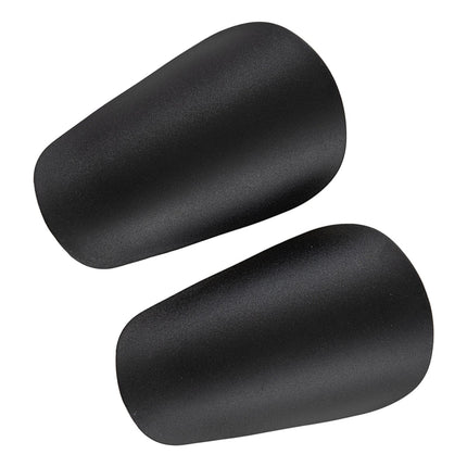 2 Pieces Soccer Shin Guards Non Slip Protective Pads for Women Boys Children Black XS