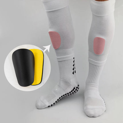 2 Pieces Soccer Shin Guards Non Slip Protective Pads for Women Boys Children Black XS