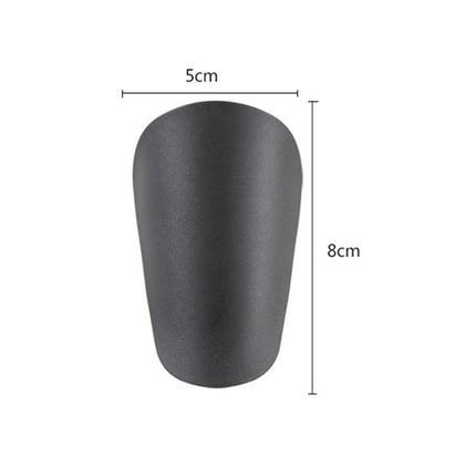 2 Pieces Soccer Shin Guards Non Slip Protective Pads for Women Boys Children Black XS