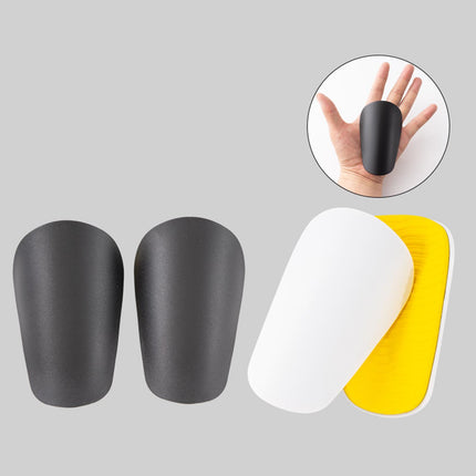 2 Pieces Soccer Shin Guards Non Slip Protective Pads for Women Boys Children Black S