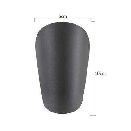 2 Pieces Soccer Shin Guards Non Slip Protective Pads for Women Boys Children Black S