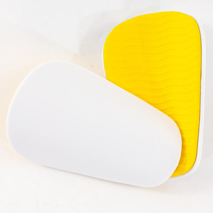 2 Pieces Soccer Shin Guards Non Slip Protective Pads for Women Boys Children White S