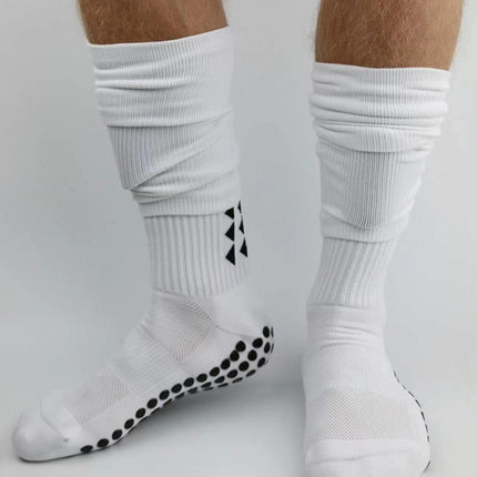 2 Pieces Soccer Shin Guards Non Slip Protective Pads for Women Boys Children White S
