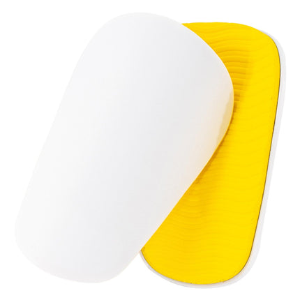 2 Pieces Soccer Shin Guards Non Slip Protective Pads for Women Boys Children White S